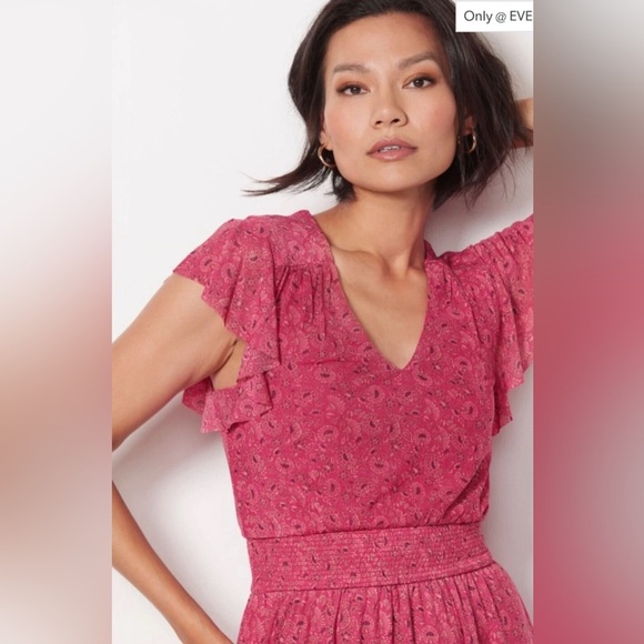 Evereve Elena Dress Size M - Picture 2 of 13